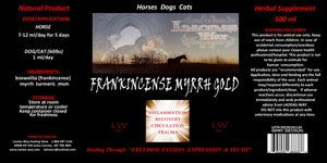 Frankincense Myrrh Gold Special