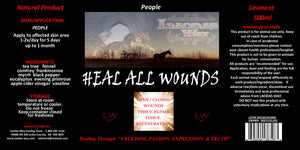 HEAL ALL WOUNDS - Salve  People